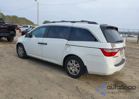 2011 Honda Odyssey Lx z USA, uszkodzony, nr VIN 5FNRL5H23BB054916